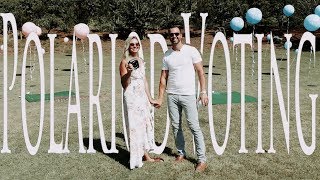 Gender Reveal Polaroid Vote Casting - New Gender Reveal Idea