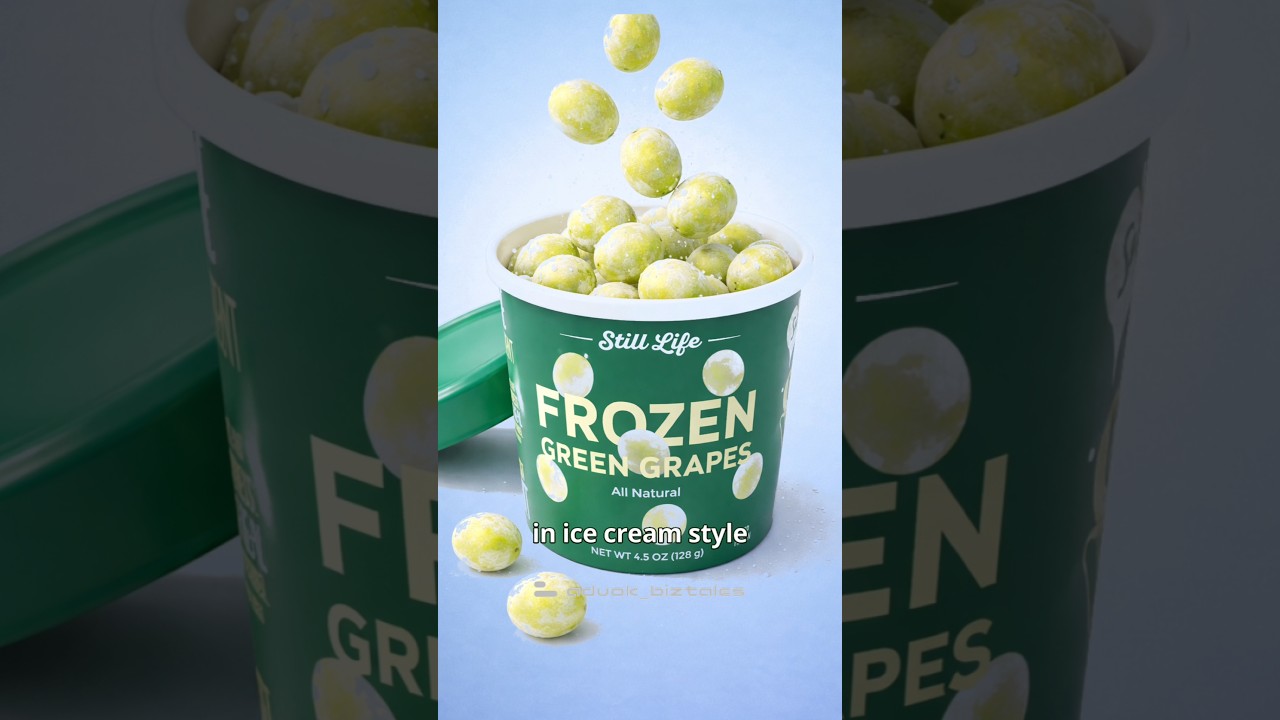 Идея бизнеса по продаже замороженного винограда 🍇❄️