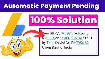 Automatic payment pending google adsense | Google adsense payment pending issue ressolved
