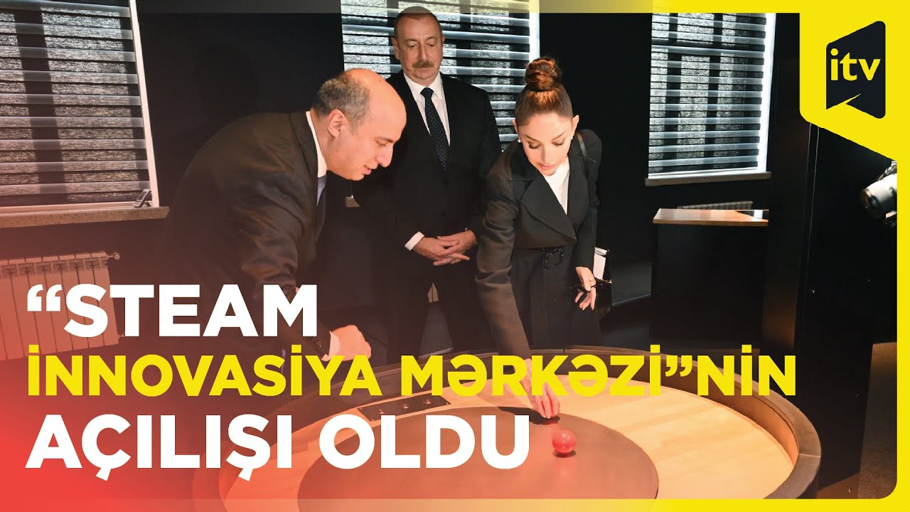 Bakıda “STEAM İnnovasiya Mərkəzi”nin açılışı oldu