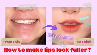 How to Make Lips look FULLER! Type of lips, Lip Contouring, Application method | EFFECTIVE MAKEUP