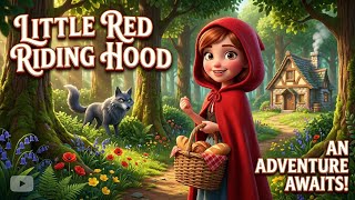 Little Red Riding Hood | The Wolf and Grandmother |  Story for Kids | Moral Story | 3D Cartoon