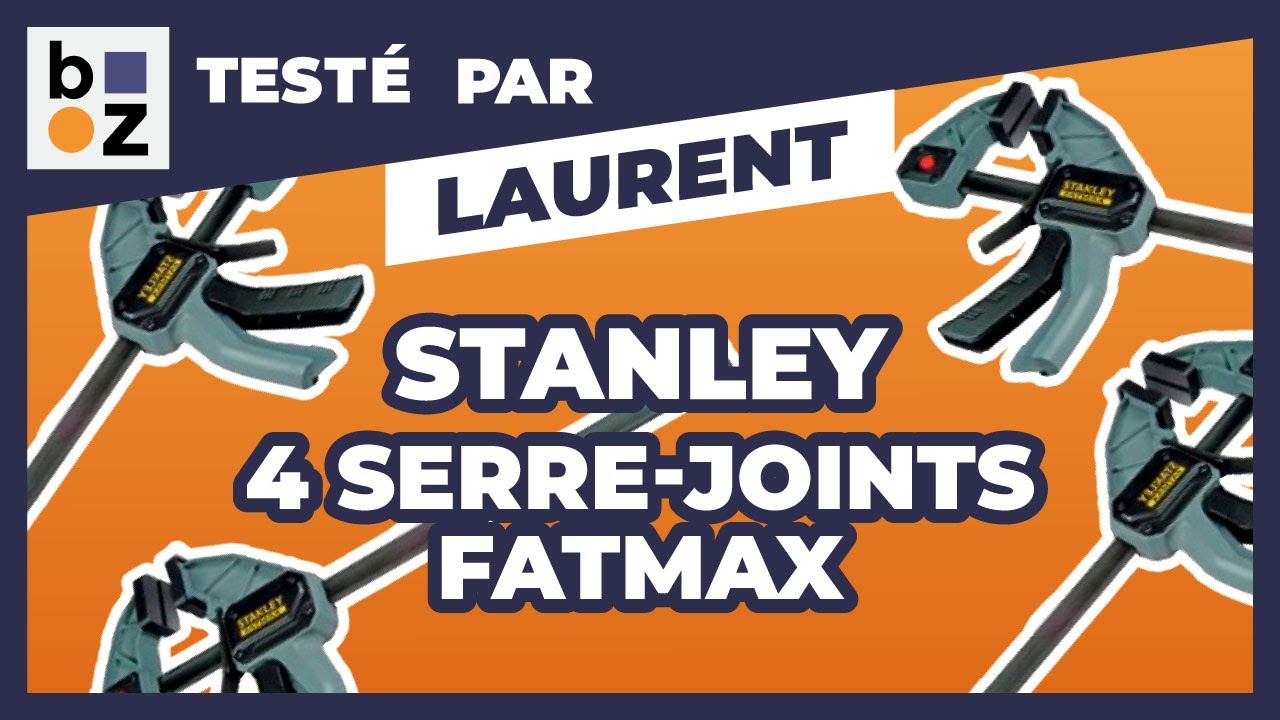 Stanley Fmht0-83234 Serre-Joint Gamme FatMax - Travaux De Précision