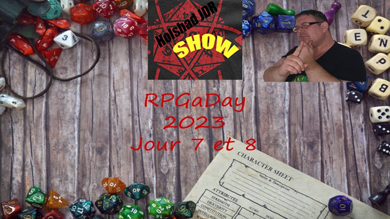 RPGaDay 2023 Jour 7 et 8 avec @Ceizyl @mathem_tv @LapetitepauseJDR ...