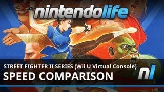 medios de comunicación Picante Iniciar sesión Street Fighter II Comparison - Which Wii U Virtual Console Version Is  Fastest? - YouTube