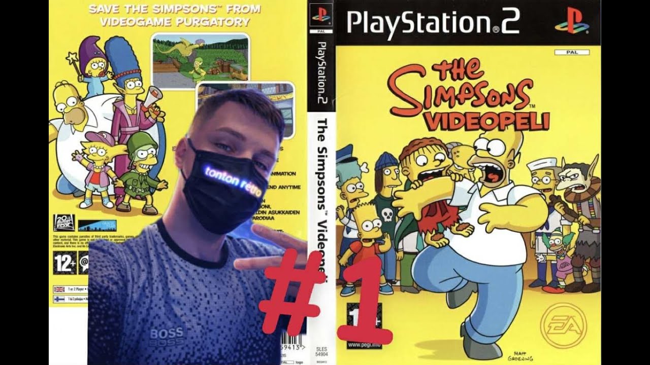 Les Simpson Le Jeu - Partie 1  [ PS2 ] Let's play Fr