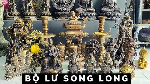 16/09/23 Bộ Lư Tứ Linh, Nữ Thần Công Lý - Đồ đồng xưa cũ, đồ phong thuỷ  #đồcổ #đồxưa #đồđồng