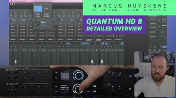 PreSonus Quantum HD 8 - FULL Overview | USB-C Audio Interface