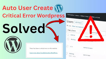 FIXED: WordPress Auto User Creation Issue | Critical Error & Plugin Case Study