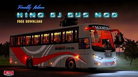 FINALLY RELEASE 💥 BUSSID FAST 8J BUS MOD ♥️ FREE DOWNLOAD ☑️ BD BUS LOVER AFFNAN 