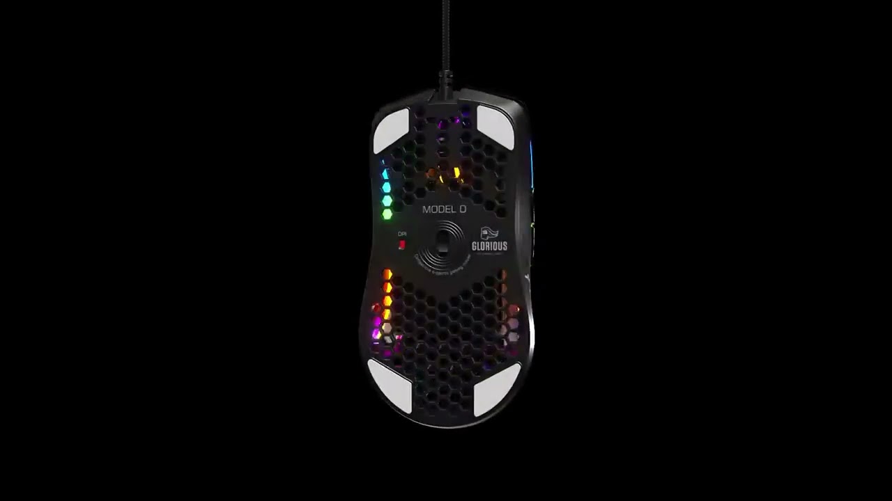 Amazon com  Glorious Model O  Minus Compact Wired Gaming Mouse   58g Superlight Honeycomb Design, RG