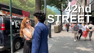 NEW YORK CITY Walking Tour [4K] - 42nd STREET