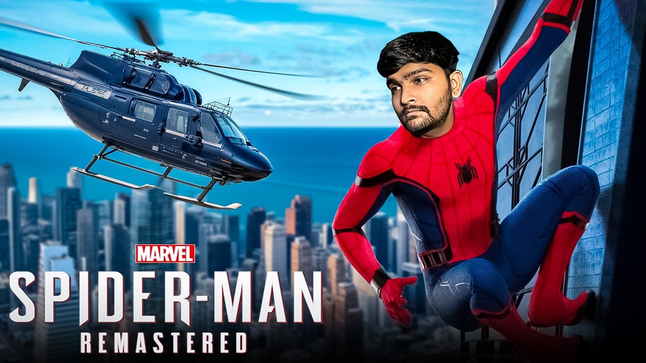 I Finally Became Spider-Man🕷️| Spider-Man Remastered LIVE ( DAY #1 )