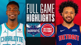 Game Recap: Pistons 114, Hornets 97