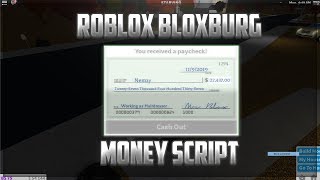 [NEW]ROBLOX EXPLOIT: BLOXBURG UNLIMITED MONEY SCRIPT! [WORKING]