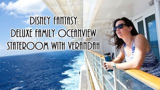 We stayed in a deluxe family oceanview stateroom with verandah on deck 9 (room 9614). Our room connected to 9612. We had 