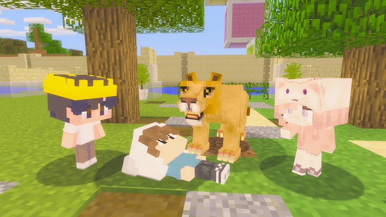 يوميات المتدعبلين #63 رحنا لحديقة الحيوانات لكن هجم علينا الاسد !!؟😨😱