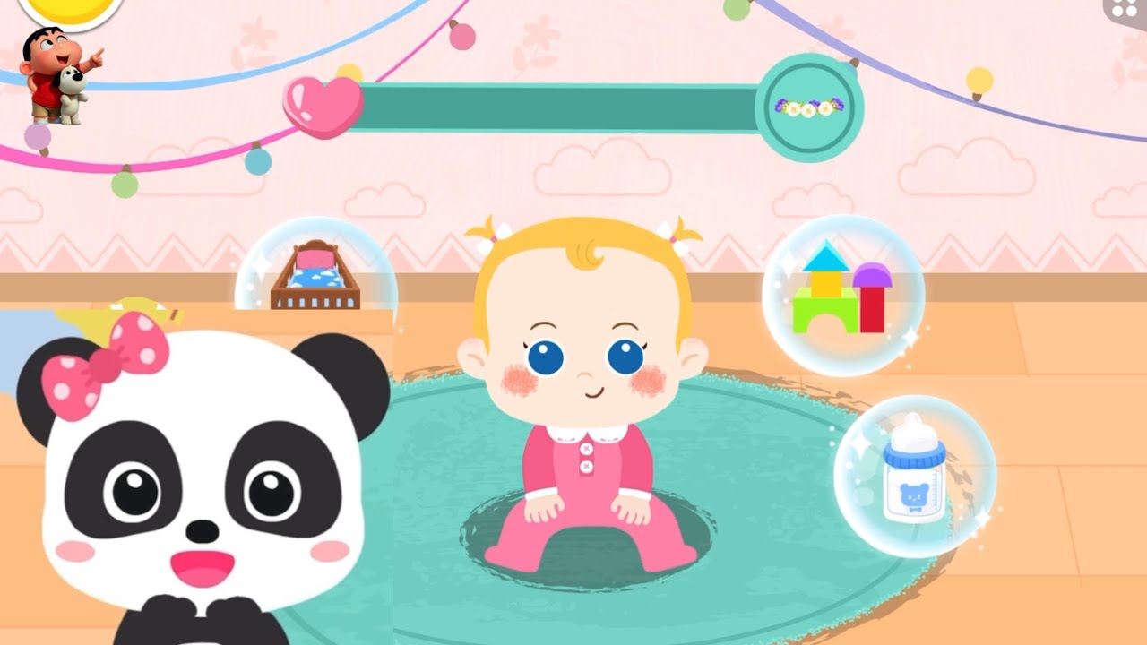 Baby kind happy baby 3d animation video 
