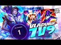 COMO O TOP 1 VLADIMIR REALMENTE JOGA NA RANKED DO CHALLENGER! LOL WILD RIFT