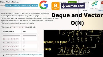 9.4 SLIDING WINDOW MAXIMUM (Stacks and Queues)-Interviewbit #stack#programming#queue
