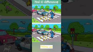 Find 10 differences