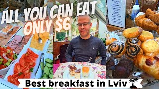 Lviv BREAKFAST in Baczewski restaurant - Lviv best breakfast - Lviv food guide
