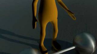 My first Walk Cycle in Maya