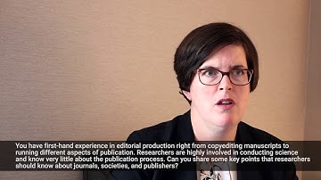 Simplifying Journal Production - An Interview with Rebecca Benner : Part 4