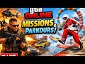 🔴 GTA 5 LIVE 🔥 Impossible Parkours &amp; Crazy Missions 😱 | Non-Stop Action!