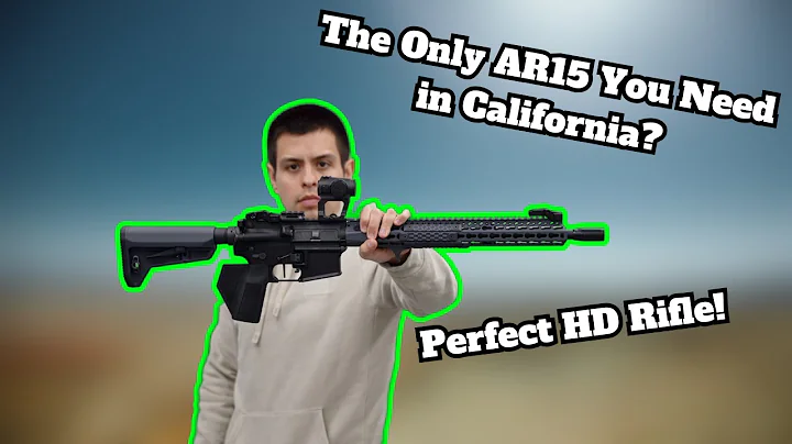 A PERFECT California Compliant AR15 for Home Defense! Budget AR15 California Build!
