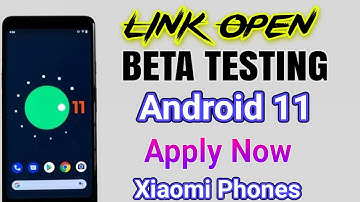 MIUI 12 ANDROID 11 Global Stable ROM  BETA Testing Recruitment Open Apply  Now  | Android 11 BETA
