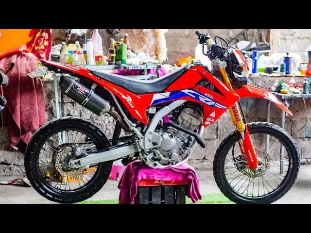 CRF 250L REPAINT CHASIS / SWING ARM AND DETAILING by ABPworks Tv