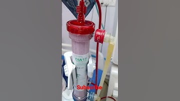 dialyser filter blood #dialysis patient #viralvideo #hospital