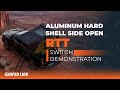 Side Open Aluminum Rooftop Tent Open and Close Demonstration
