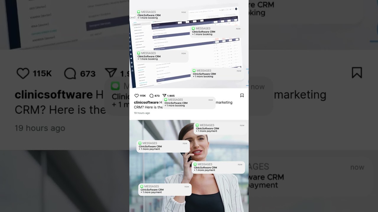 Unlock the full business of your practice with our all-in-one CRM software! Tailor your strategies