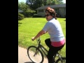 Sil on her bike in marion sc