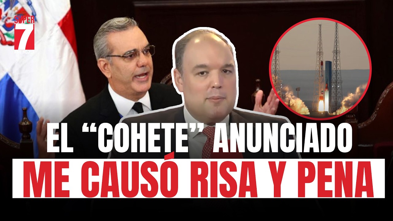 El “cohete” anunciado me causó risa y pena; ¿se le quiere tomar el pelo al país de esa manera?