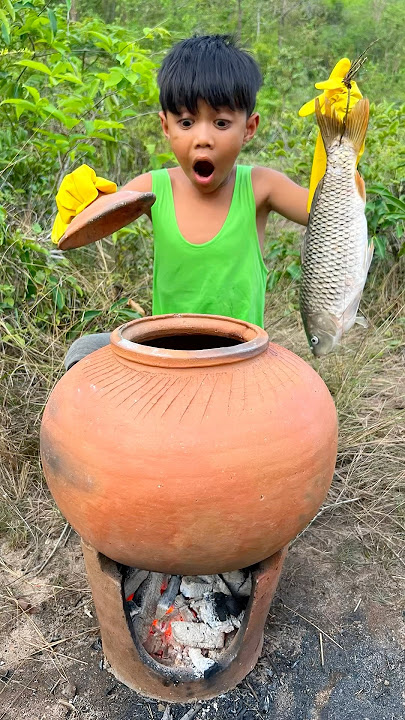 Wow! SMART idea and USEFUL with single mom #bushcraft #camping #useful #idea