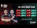 APL 2020 Group Stage Day 15 - Garena AOV (Arena of Valor)