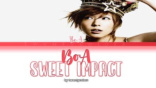 BoA (ボア) - Sweet Impact (Color Coded Lyrics Kan/Rom/Eng)
