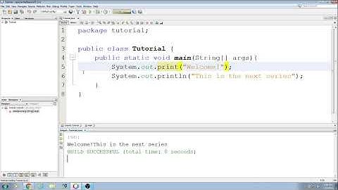 Novice Java Tutorial with Apache NetBeans 11.0: 3 System.out.print()