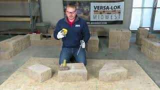 8. Split VERSA-LOK units right on-site!