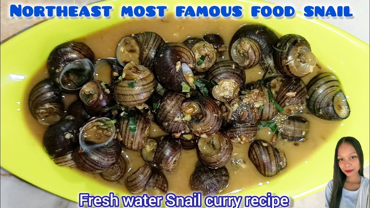 Fresh river snail recipe in Assamese style🐌Northeast most famous food snail curry recipe/How to make