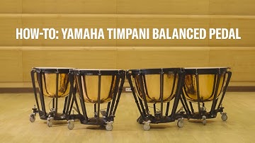 How-to: Yamaha Timpani Balanced Pedal