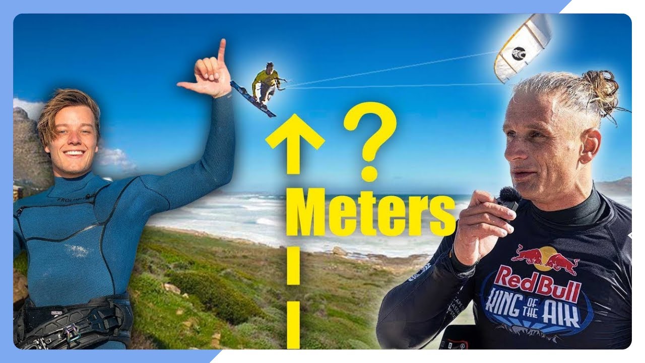 Big Air kitesurfing boost off | Giel VS Spacex