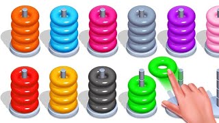 hoops sort puzzle -stack game screenshot 3