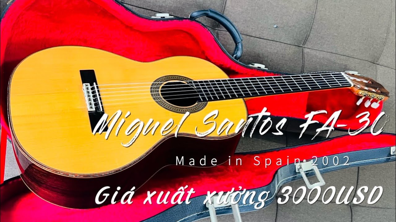 Miguel Santos FA 15 クラシックギター 2011年製 Miguel Santos FA-30 
