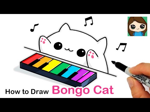 How To Draw Bongo Cat Safe Videos For Kids - roblox kat bongo cat