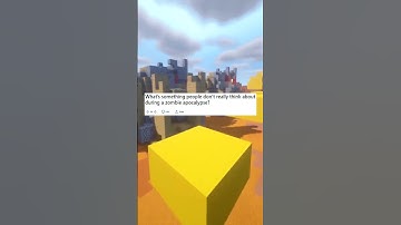 What’s something people don’t really think about during a zombie apocalypse? (part 3) #shorts