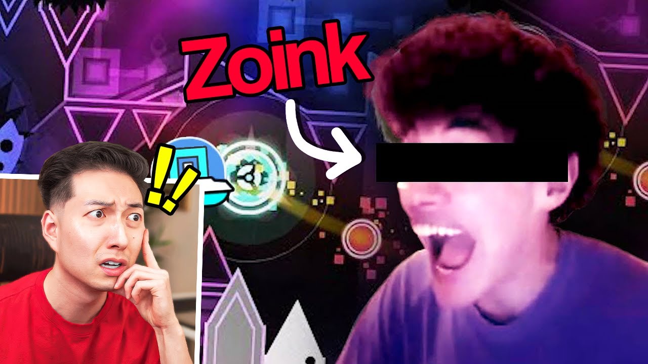 New Player Reacts to Geometry Dash's NUMBER 1 Player! - Zoink GD